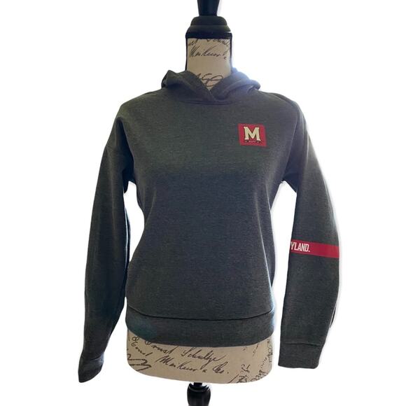 Under Armour Jackets & Blazers - Under Armour Maryland Cold Gear Sweater Hoodie XS NWT